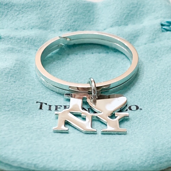 Tiffany & Co. I Love ❤️ New York Vintage Key Ring - Picture 8 of 8